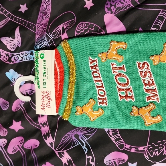 NWT Dog Ugly Xmas Sweater Costume - Picture 3 of 4